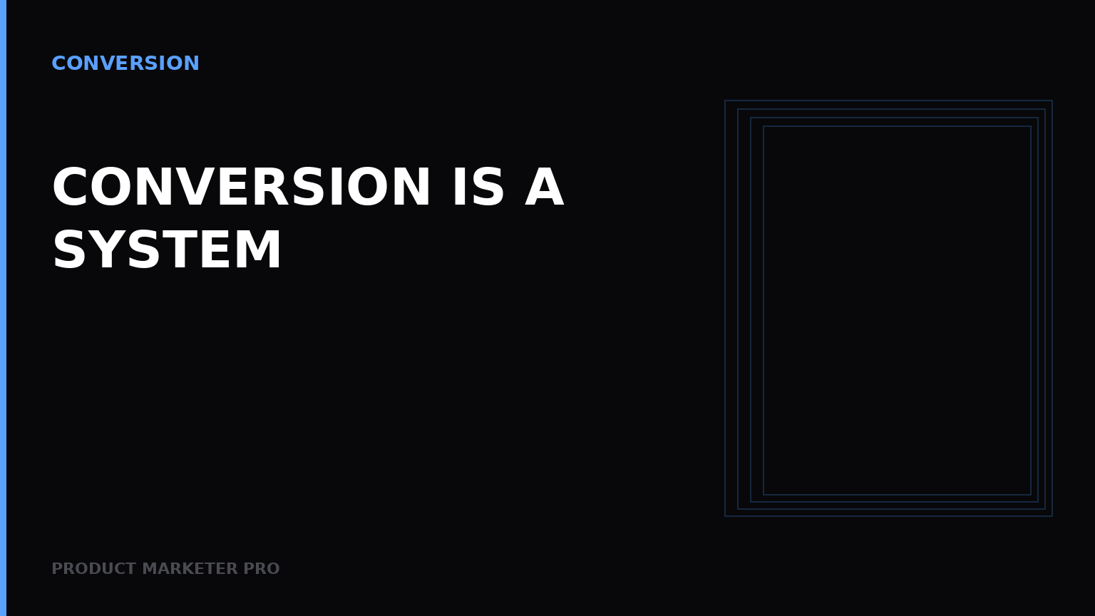 Conversion is a system, not a button color